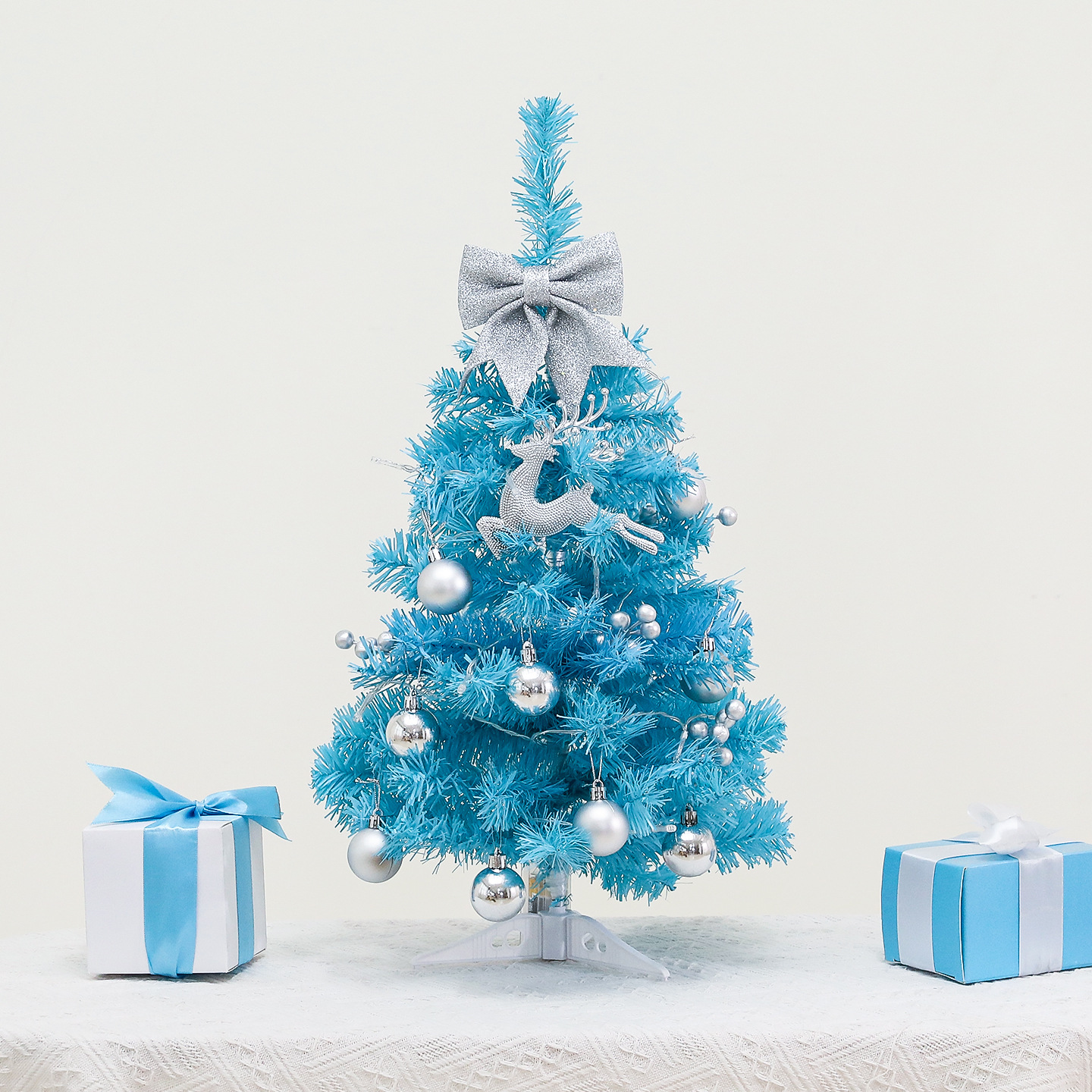 Mini-Weihnachtsbaum, 45/60 cm, optional mit Beleuchtung