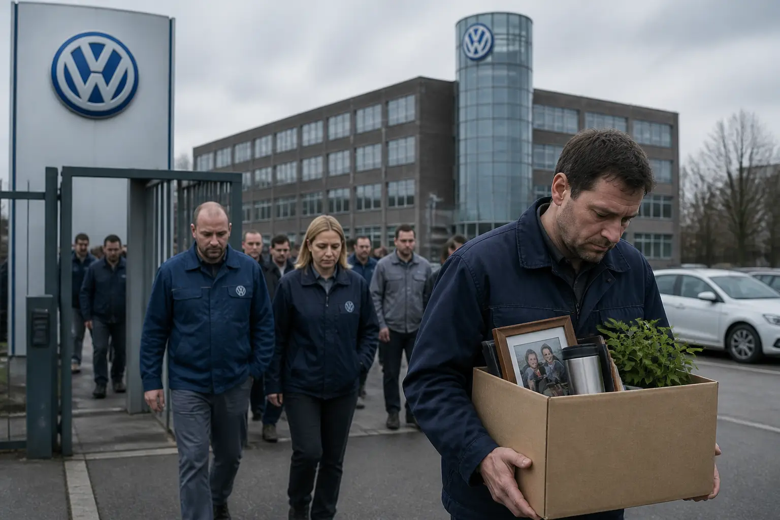 Editorial image for Volkswagen to cut 100,000 jobs by 2030 as part of major restructuring
