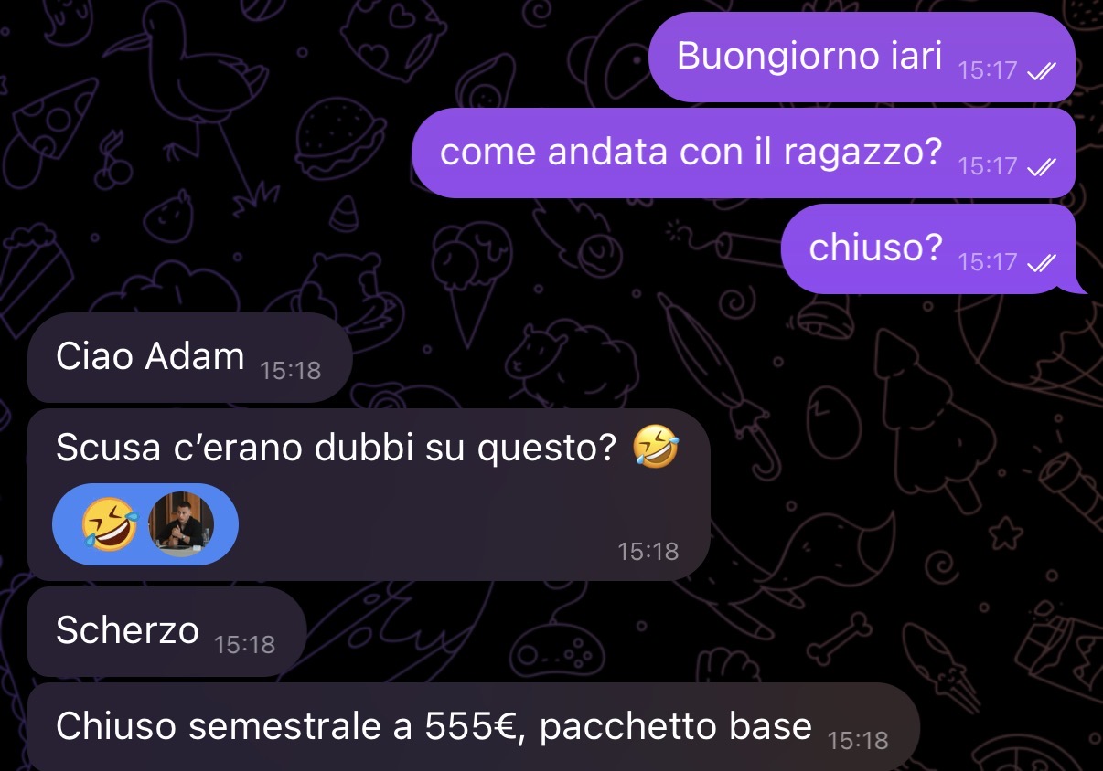 Risultato cliente 11