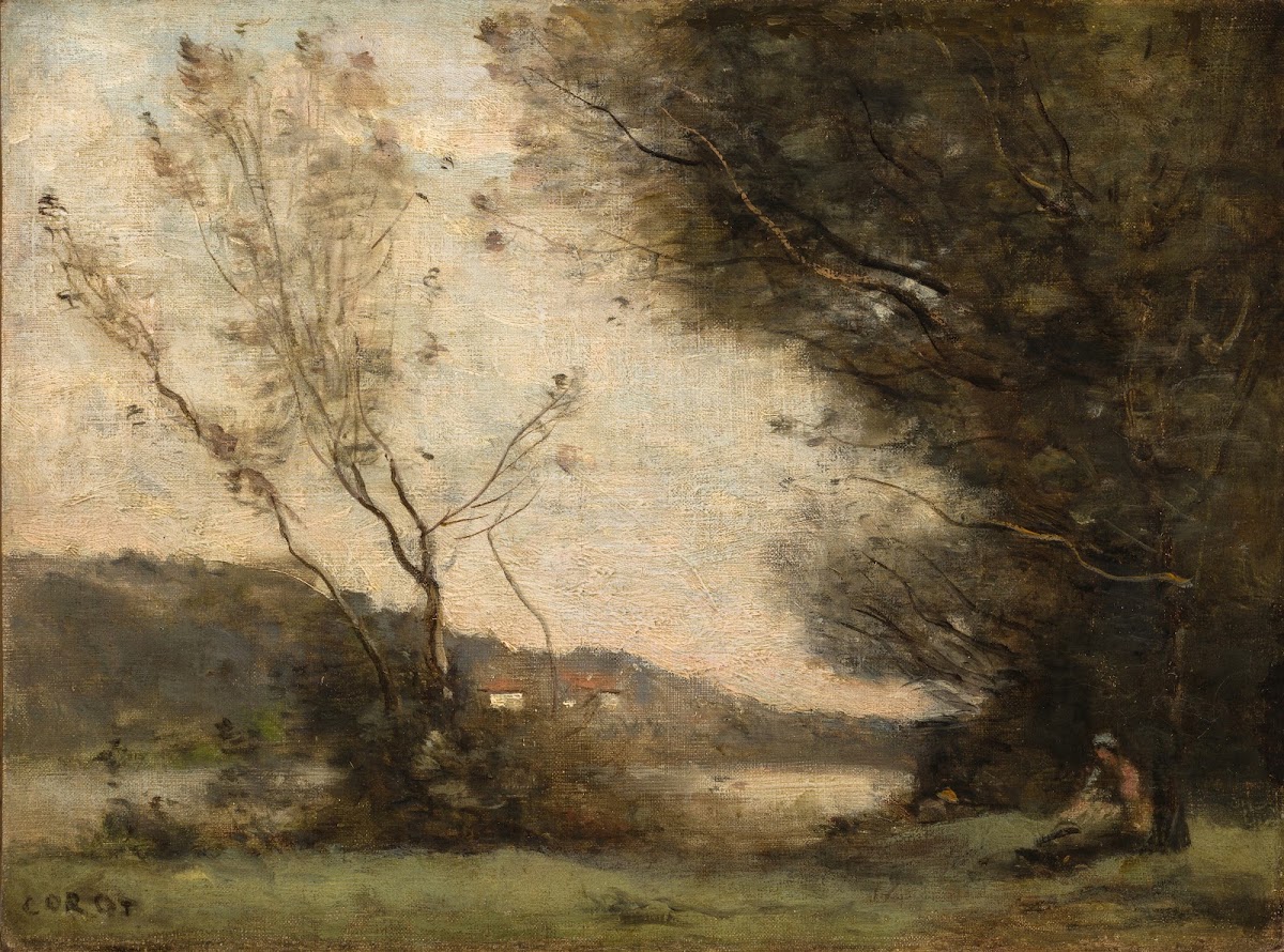 By the River 1870s