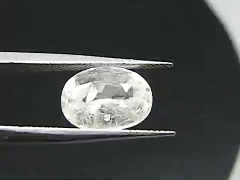 Natural white Sapphire
