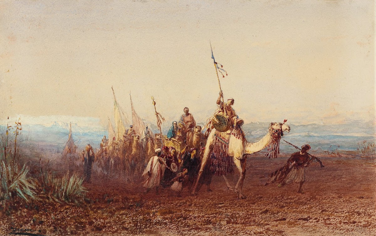 Vers Le Caire la Caravane
