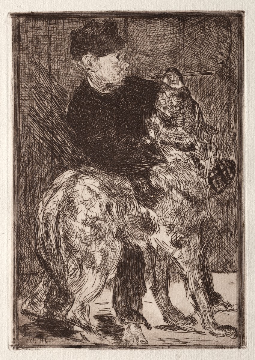 The Boy with a Dog 1861