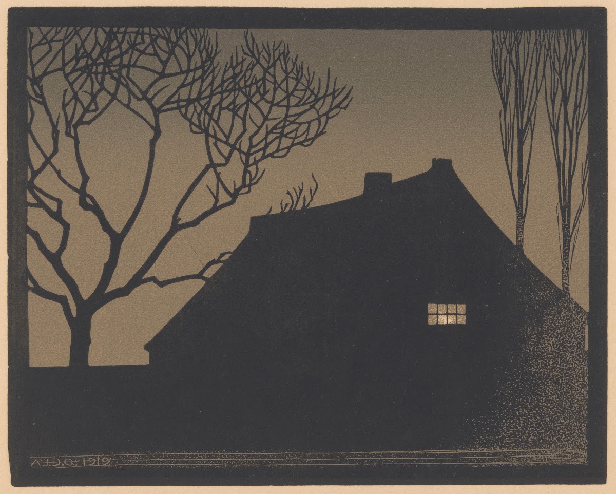 Winter evening 1919