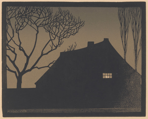 Winter evening 1919
