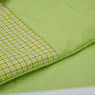 Children's replacement bedding set 3 el Twins Auro Print (calico) fitted sheet green