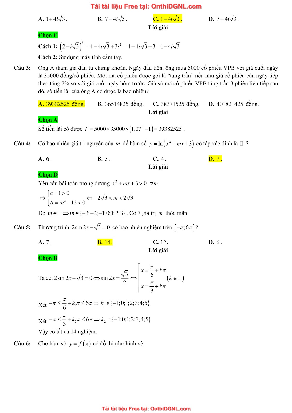 16 Đề ôn DGNL Sư Phạm HN môn toán - có đáp án