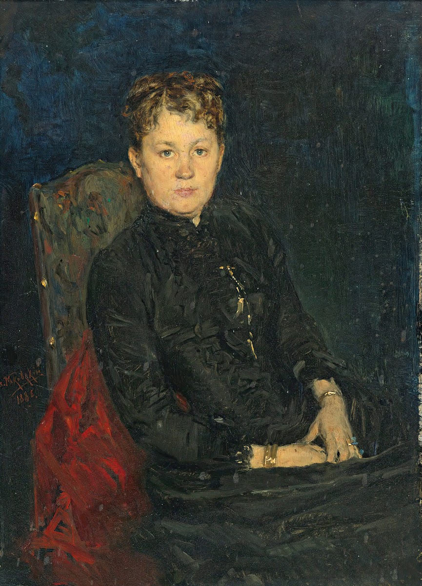 Portrait of a woman 1886