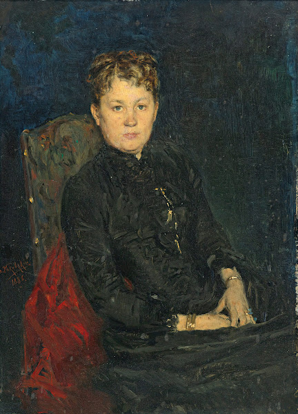 Portrait of a woman 1886