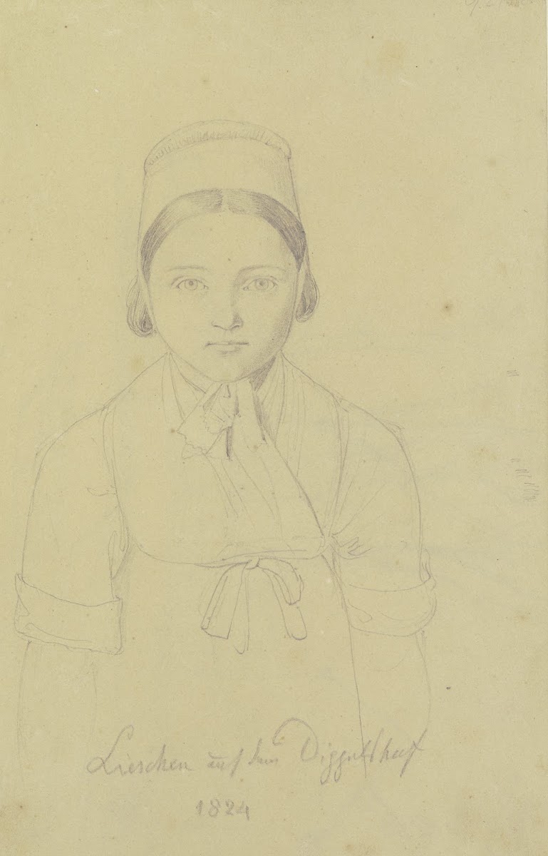 Bildnis eines Bauernmädchens 1824