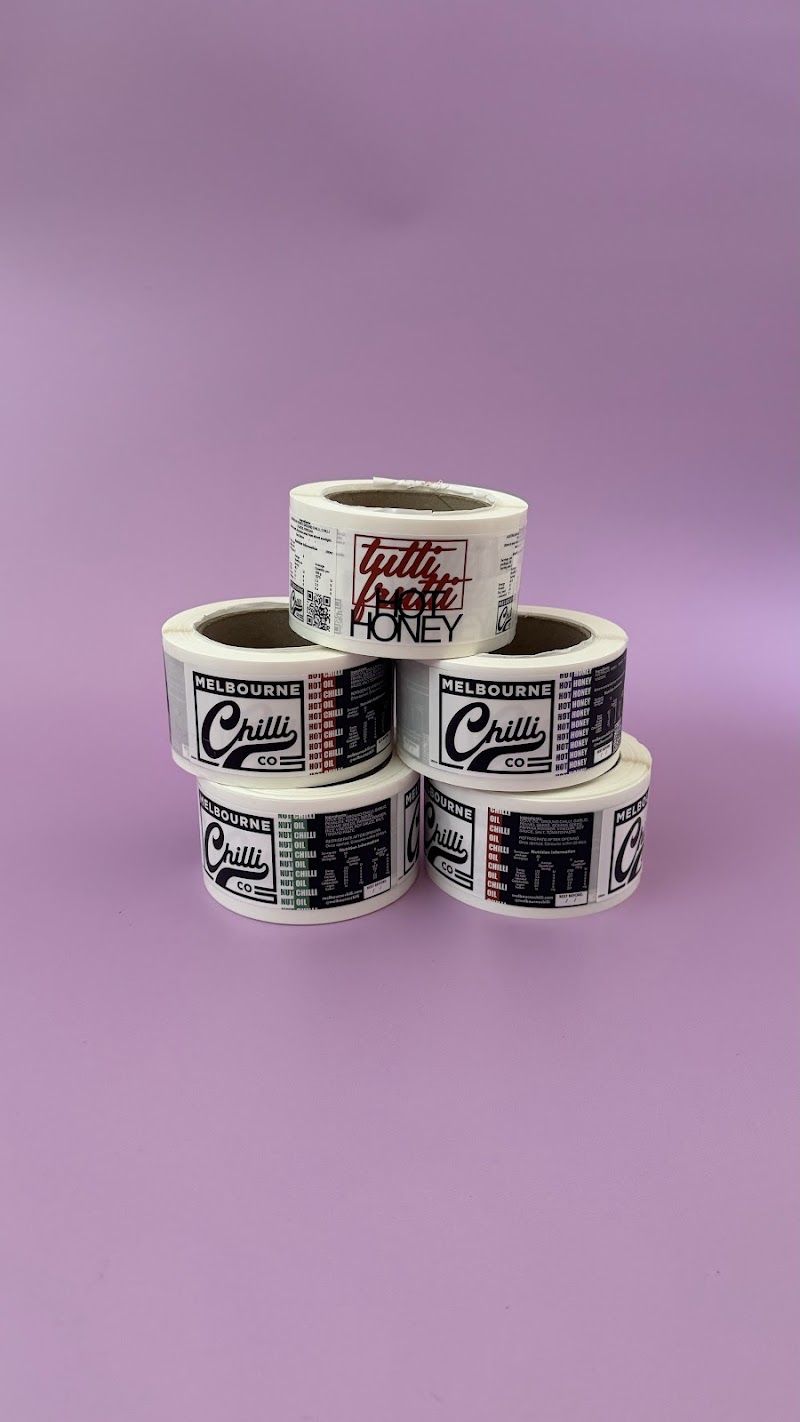 Labels on Rolls — Sticky Sitch Melbourne
