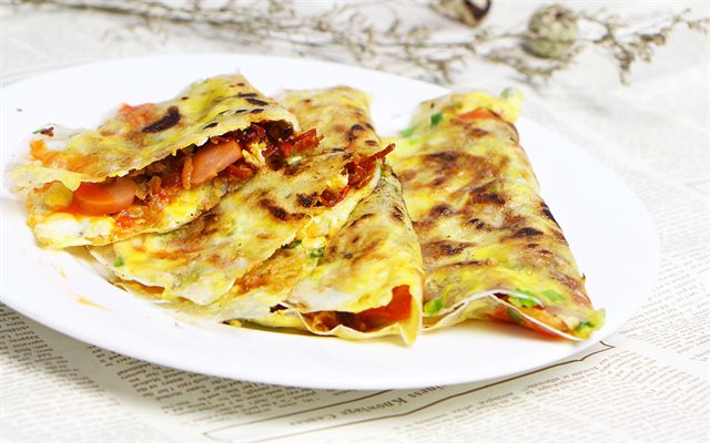 Bánh Tráng Nướng Bằng Chảo Không Dính