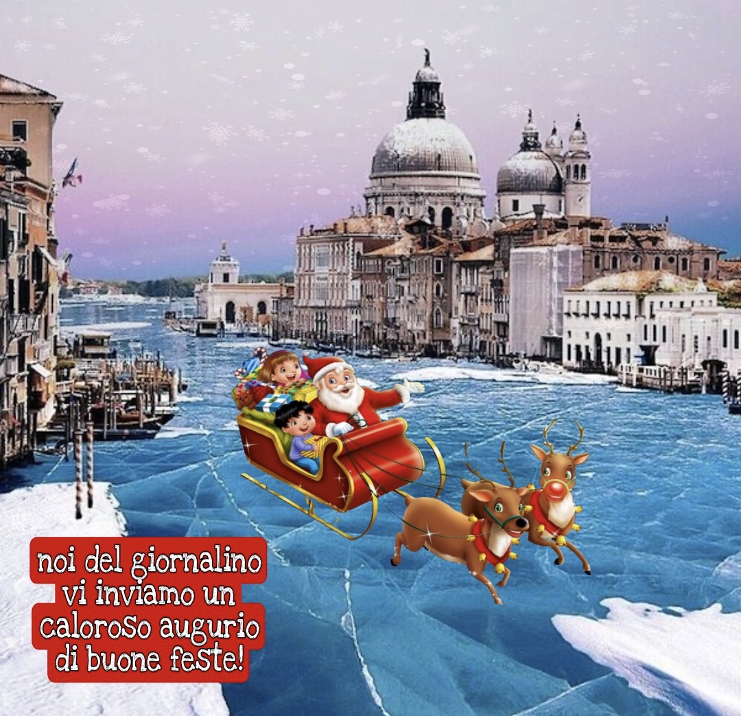 Babbo Natale sul Canal Grande