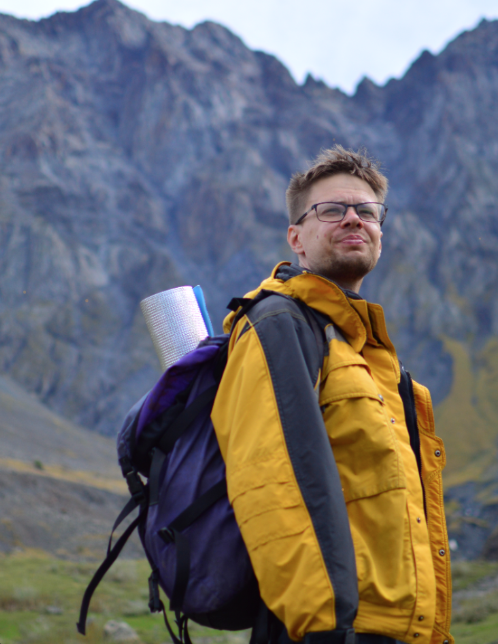 Алексей Стрижов в горах
