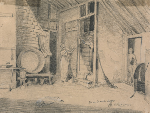 Kitchen Interior Stone Crouch 1822