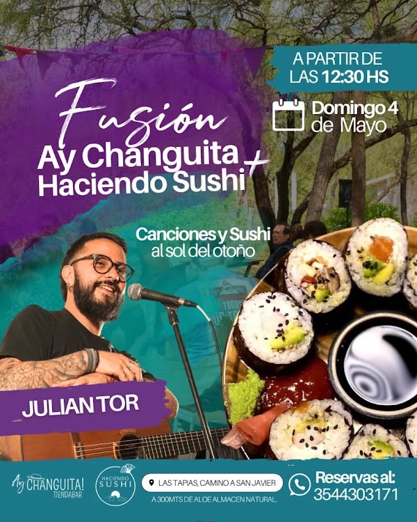 🍁🍣Sushi+Canciones