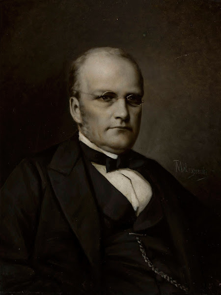 Portrait of Stanisław Moniuszko circa 1865