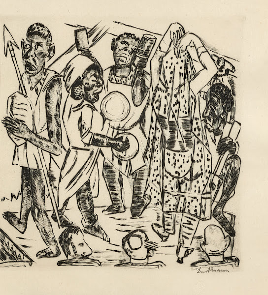Pierrot and Mask Pierrot und Maske 1920