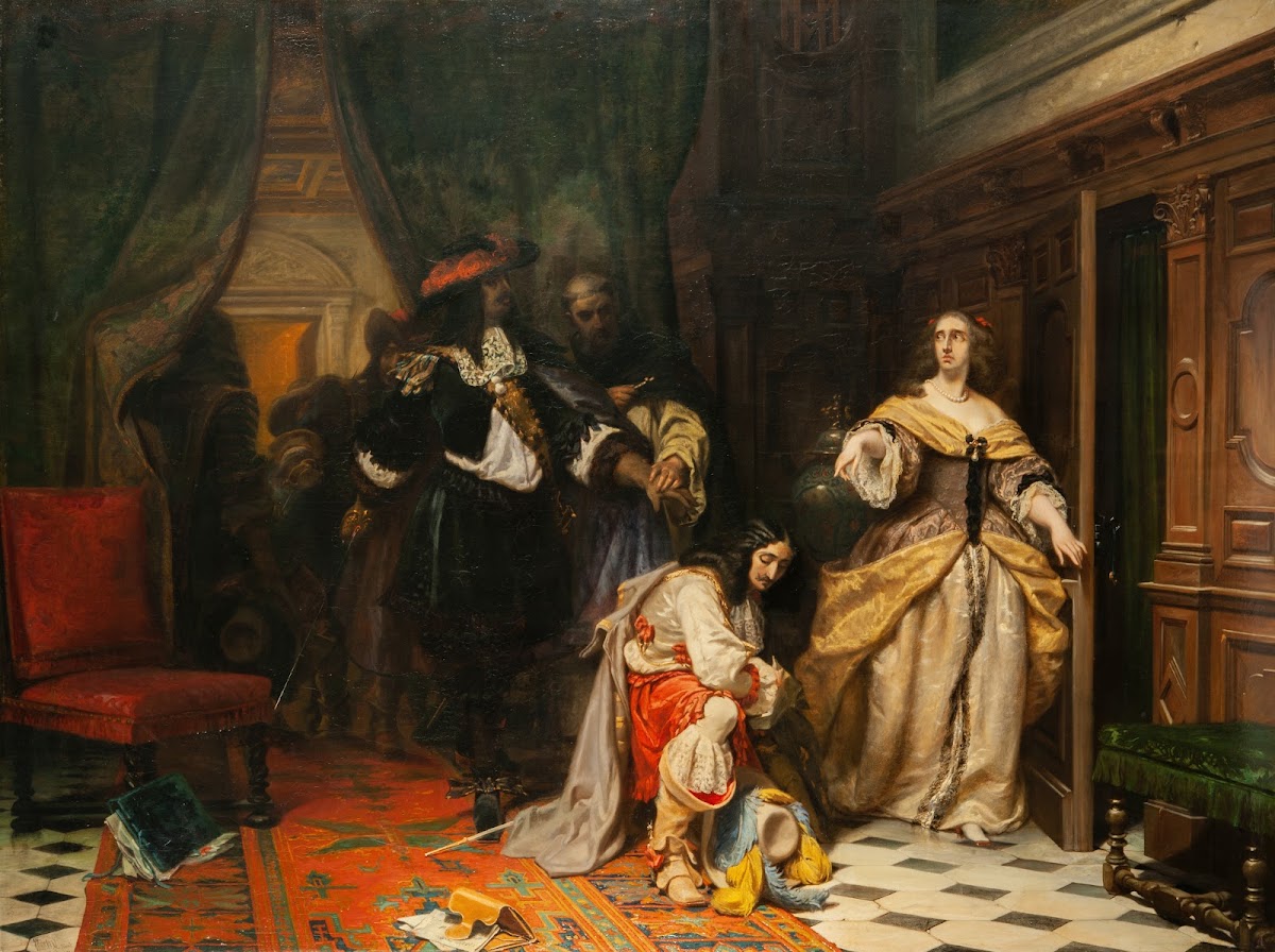 Queen Christina of Sweden and Monaldeschi 1853