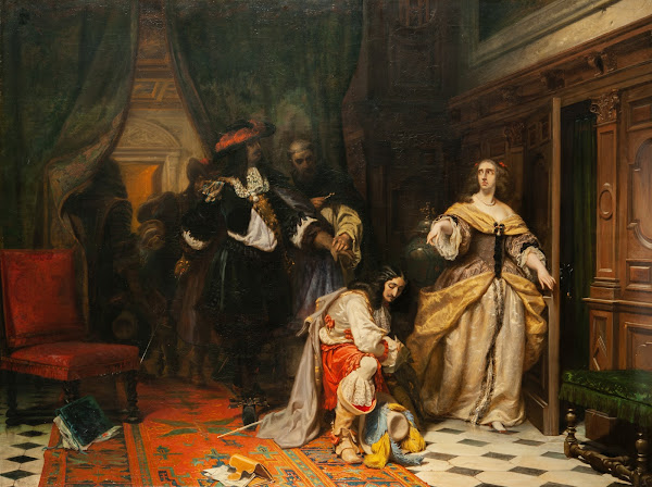 Queen Christina of Sweden and Monaldeschi 1853
