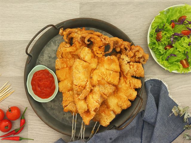 Mực Chiên Khổng Lồ