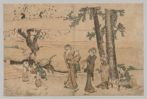 Group of Figures near a Brook 1760 1849