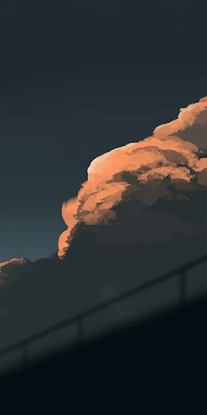 Cloudscape, Evening, Sunset, Urban Scene 4K Wallpaper Background