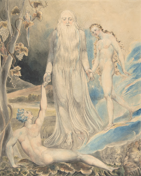 Angel of the Divine Presence Bringing Eve to Adam ca 1803