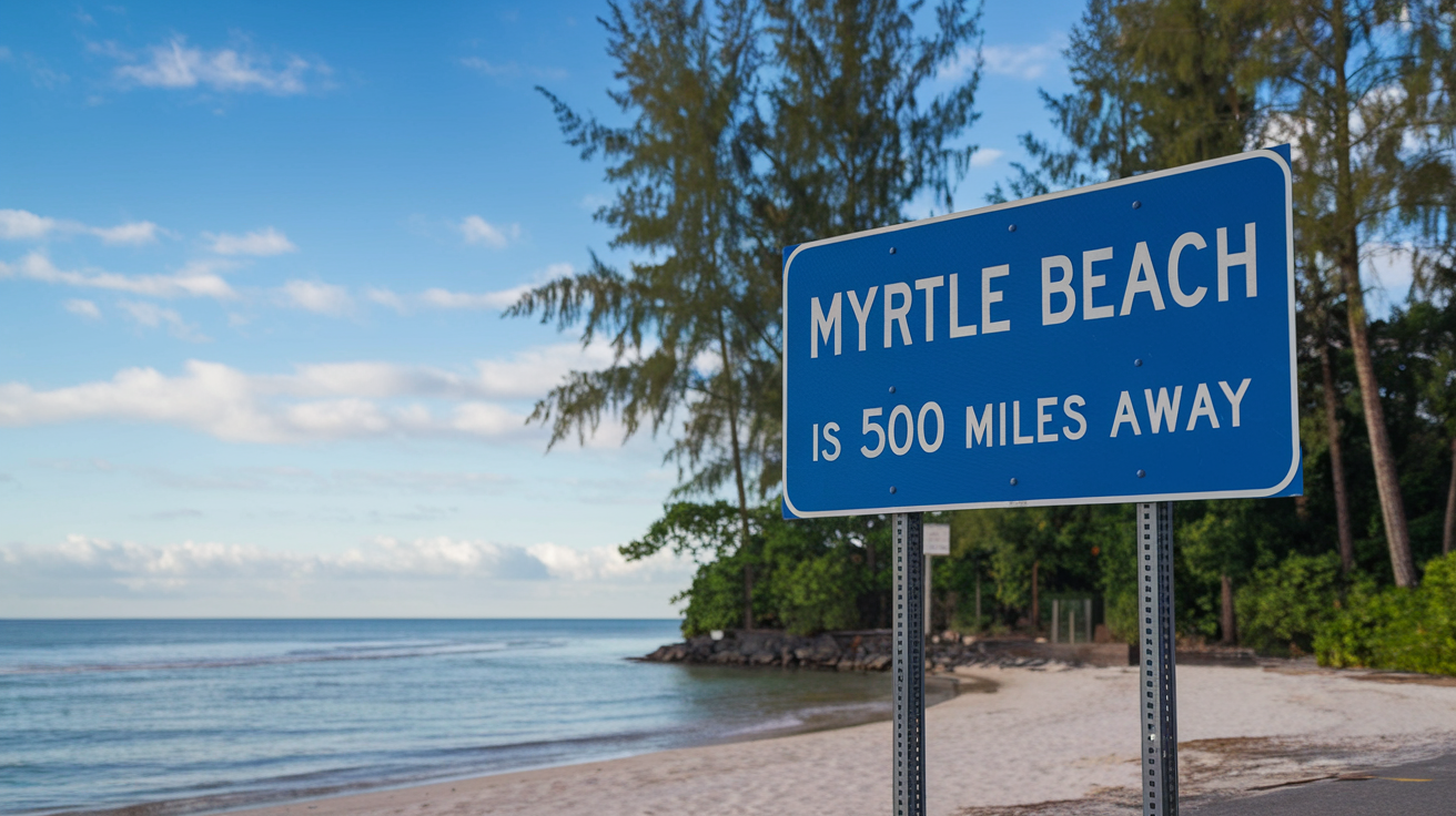 How Far Is Myrtle Beach from St. Petersburg?