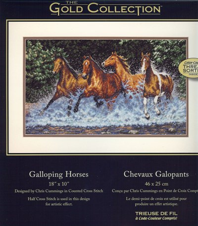 DIM35214 Galloping Horses