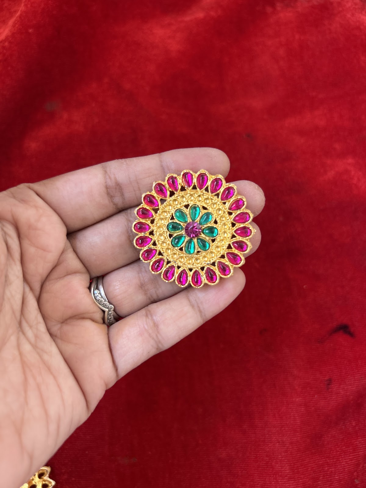Flower big pendent 2