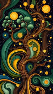 Cozy Autumn Forest Path