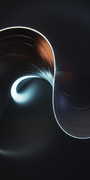 Abstract, Swirl, Loop, Curve, Render 5K Wallpaper Background