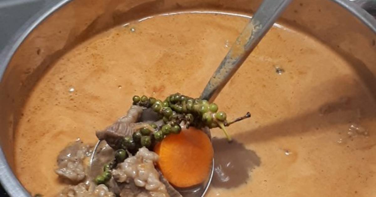 Bò hầm tiêu xanh