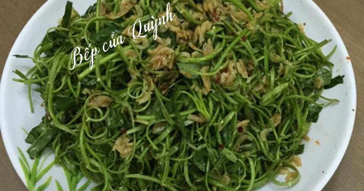 Nộm rau muống tép khô