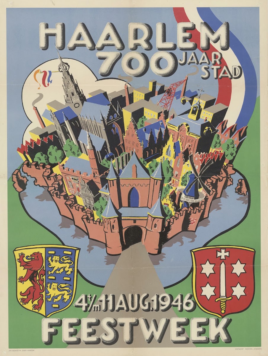 Haarlem 700 Jaar Stad  Feestweek 1946