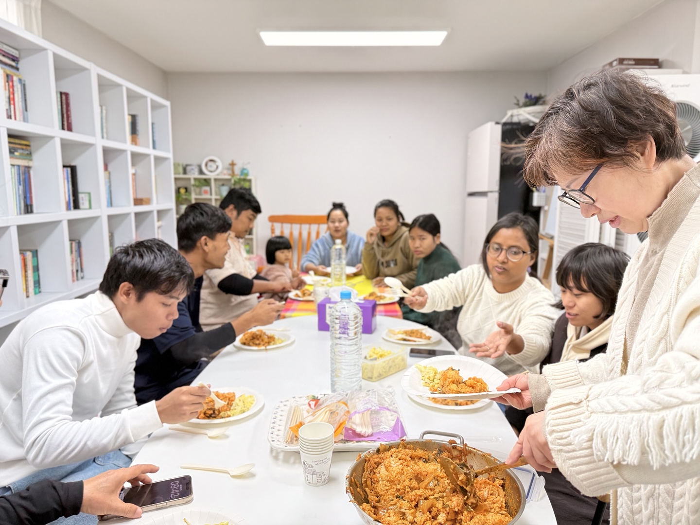 Community service retreat