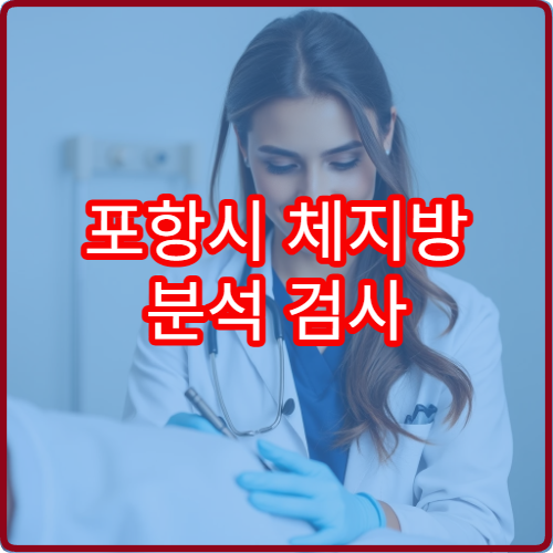 포항시 체지방 분석 검사 비만·대사 질환 관리 건강검진 병원
