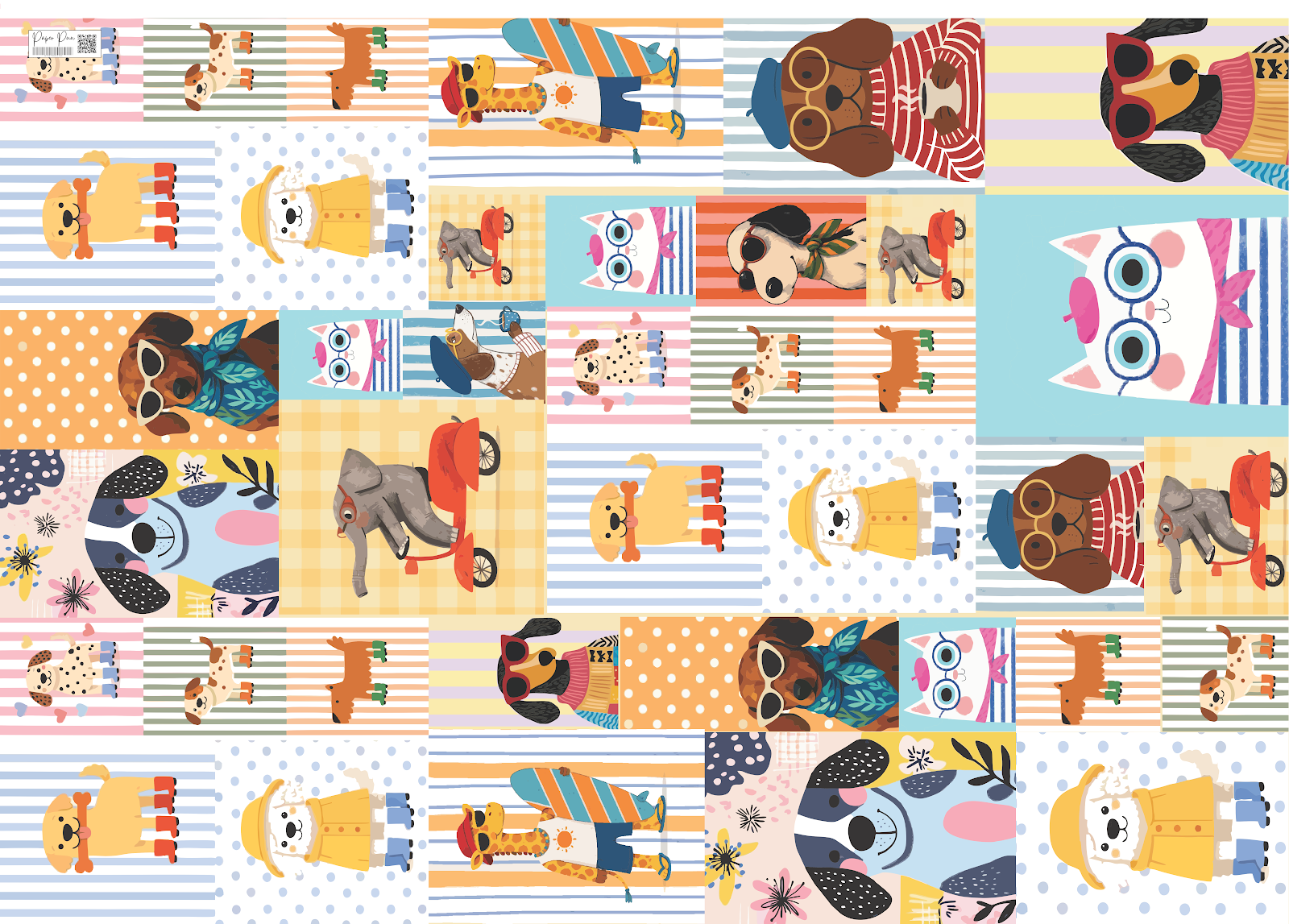Wrap Battle Gift Wrapping Sheets 026