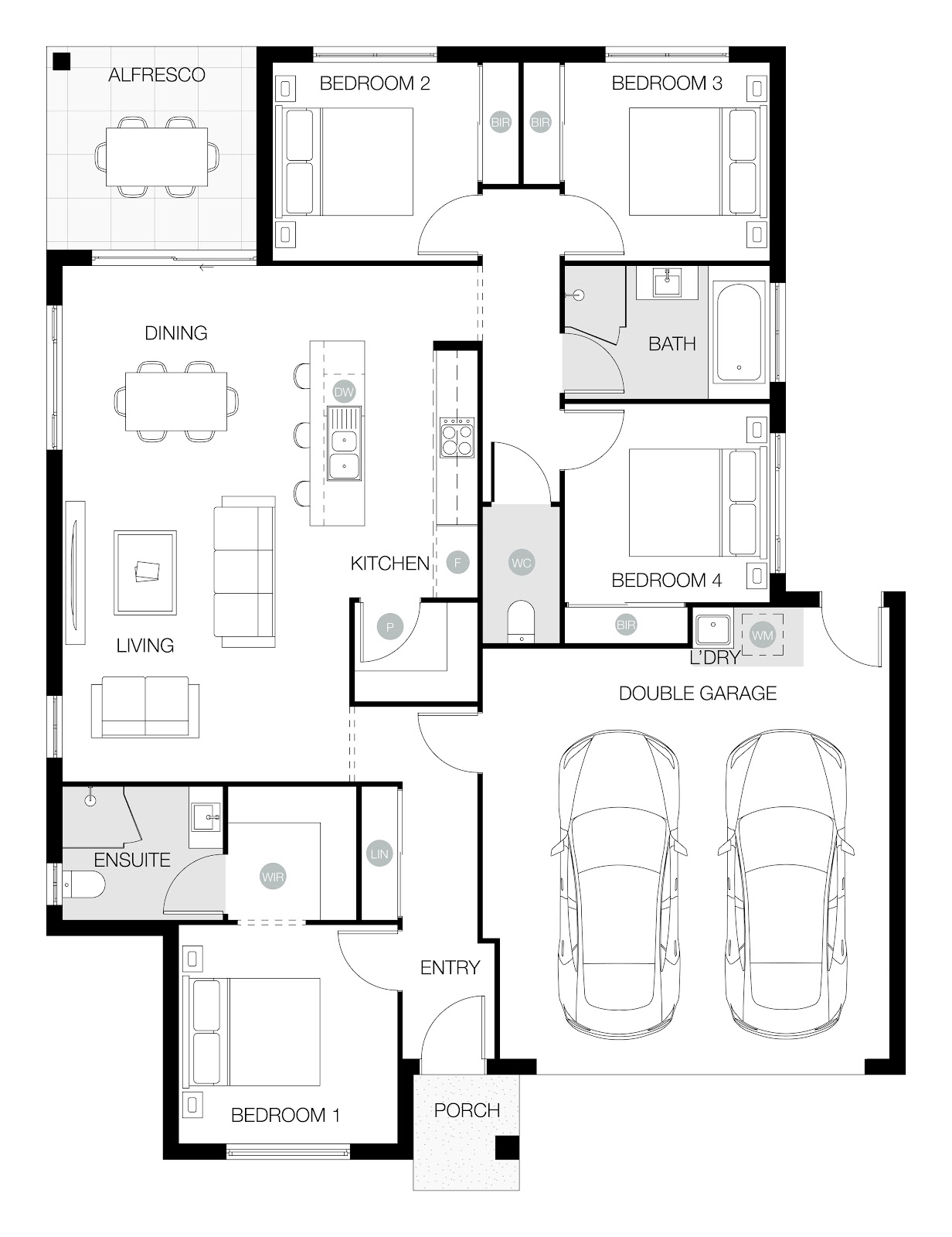 House and Land Investment Property in Riverbend, QLD (3.97% Yield) | Aus Investment Properties - Floor Plan 1