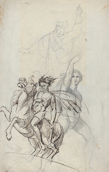 A Sleeping Girl and Man in Medieval Costume 183044