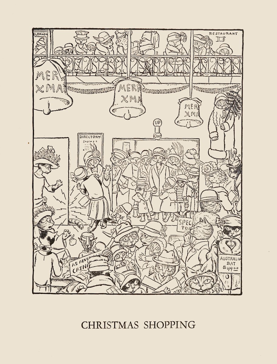Christmas shopping 1926