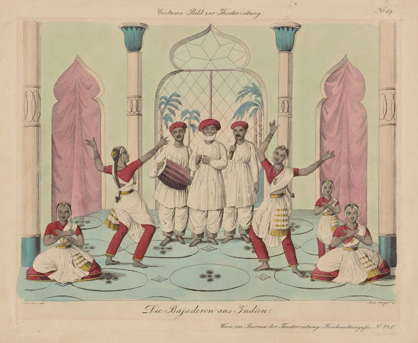 Die Bajaderen aus Indien 1839