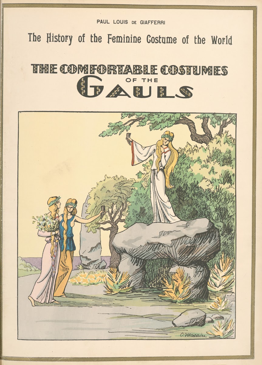 The comfortable costumes of the Gauls 1926 1927