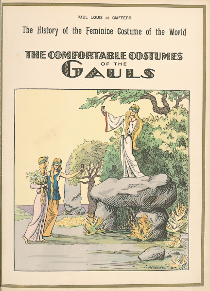 The comfortable costumes of the Gauls 1926 1927