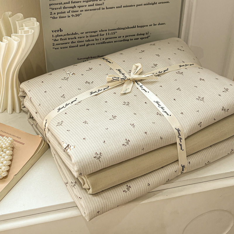 Cotton Voile Bedding, 4-Piece, Summer