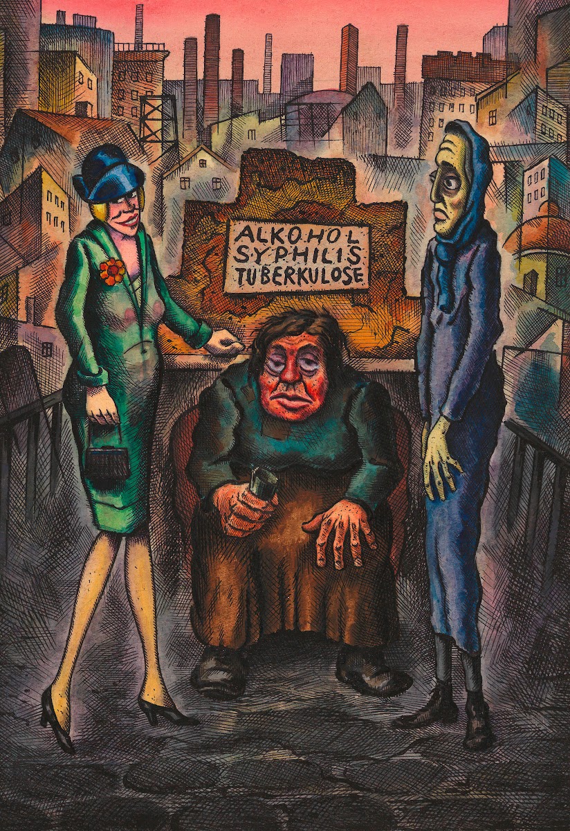Die drei Volksseuchen ca 1926