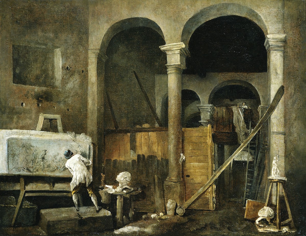 The Artists Studio ca 1760