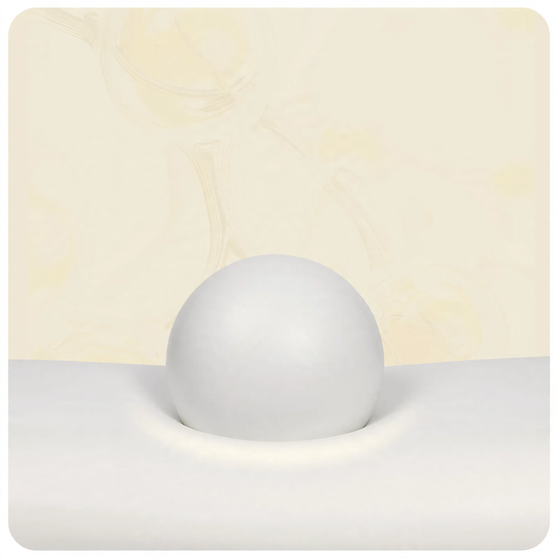 Wave pillow made of memory foam with neck support