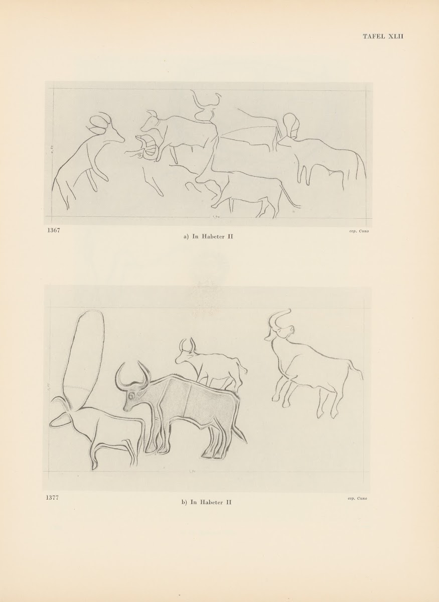 Ekade Ektab die Felsbilder Fezzans Pl40 1937